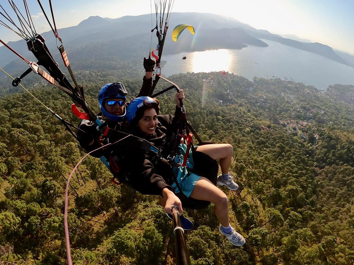 Vuelo sobre el lago de Valle de Bravo